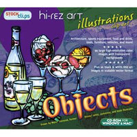 Hi-Rez Art Illustrations: Clip Art Objects (Download)