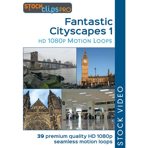 Fantastic Cityscapes 1 Motion Loops (Download)