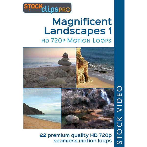 Magnificent Landscapes 1 HD 720p Motion Loops (Download)