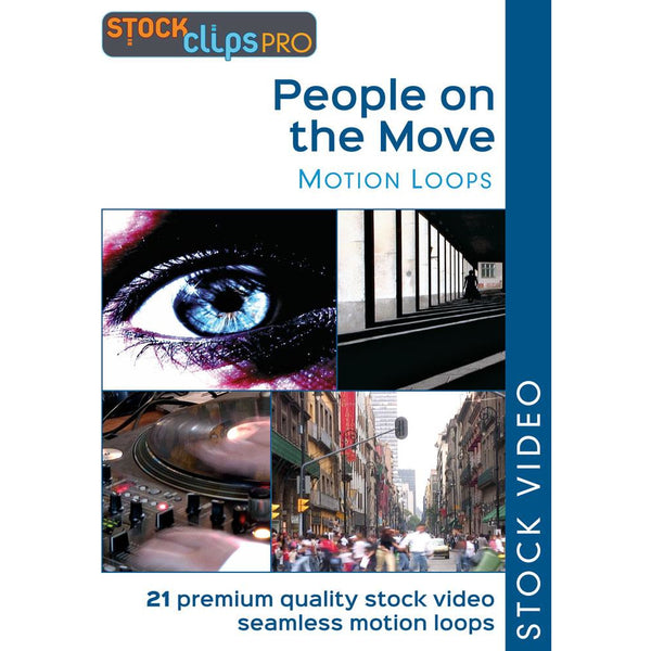 People on the Move GIF Motion Loops (Download)