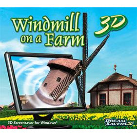 Windmill on a Farm 3D