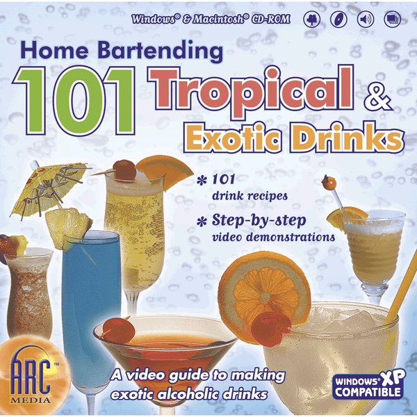 Home Bartending 101 Tropical & Exotic Drinks (Download)