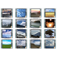 Vivid Landscapes 2 GIF Motion Loops (Download)
