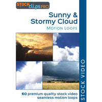 Sunny & Stormy Cloud Motion Loops (Download)