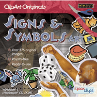 ClipArt Originals: Signs & Symbols Art (Download)