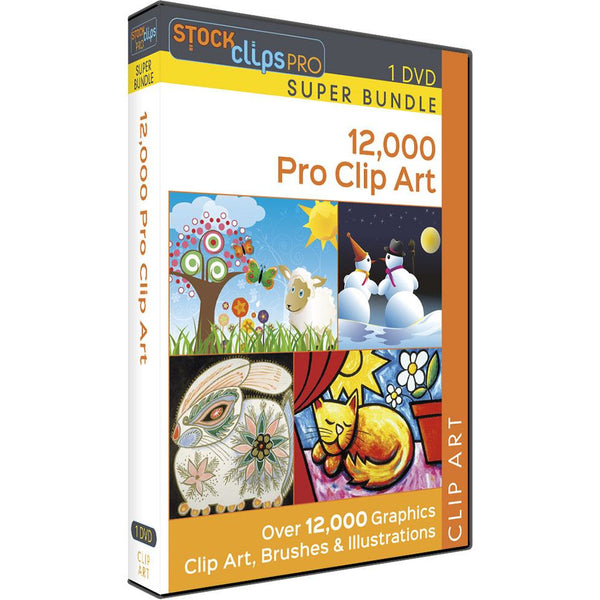 12,000 Pro Clip Art - Super Bundle