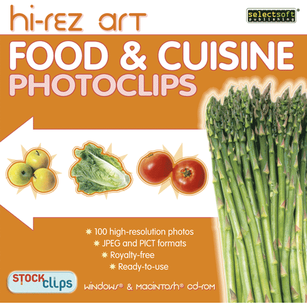 Hi-Rez: Food & Cuisine PhotoClips (Download)