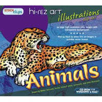Hi-Rez Art Illustrations: Animals Clipart