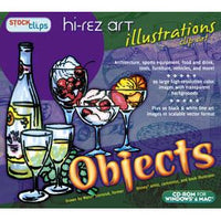 Hi-Rez Art Illustrations: Clip Art Objects
