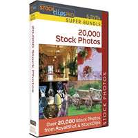 20,000 Stock Photos - 6 DVD Super Bundle