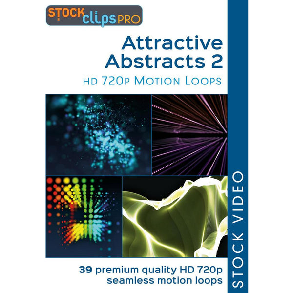 Attractive Abstracts 2 HD 720p Motion Loops (Download)