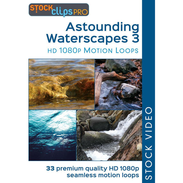 Astounding Waterscapes 3 Motion Loops