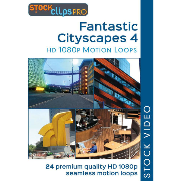 Fantastic Cityscapes 4 Motion Loops (Download)