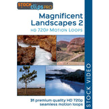Magnificent Landscapes 2 HD 720p Motion Loops (Download)