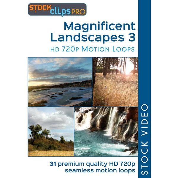 Magnificent Landscapes 3 HD 720p Motion Loops