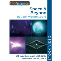 Space & Beyond HD 720p Motion Loops (Download)