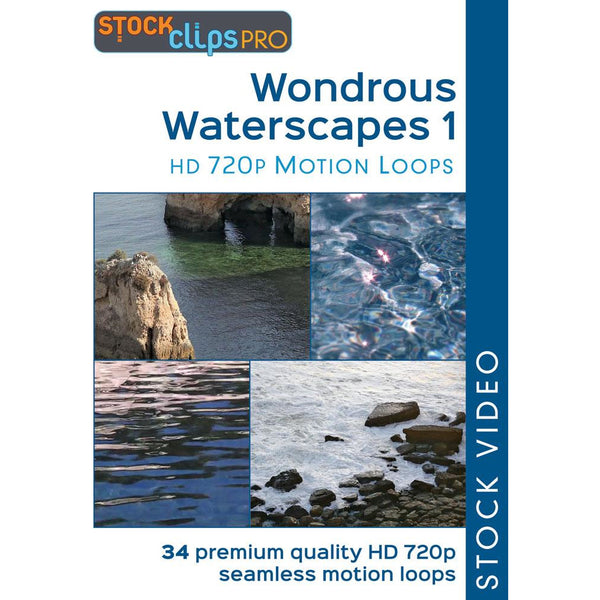 Wondrous Waterscapes 1 HD 720p Motion Loops