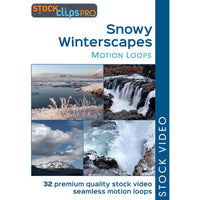Snowy Winterscapes Motion Loops