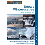 Snowy Winterscapes GIF Motion Loops (Download)