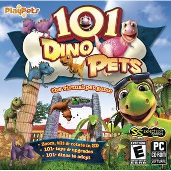 101 Puppy Pets Virtual Pet PC Game Mac OS 10.3 Or Higher Disc + Case  SelectSoft