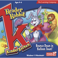 Reader Rabbit Kindergarten Bounce Down in Balloon Town!