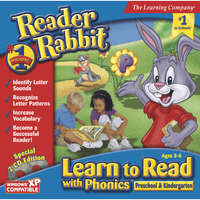 Reader Rabbit Learn to Read with Phonics Preschool & Kindergarten