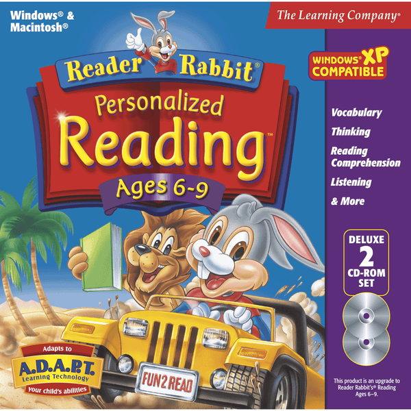 Ds Reder Rabbt Reader Rabbit Reading Ages 6 9