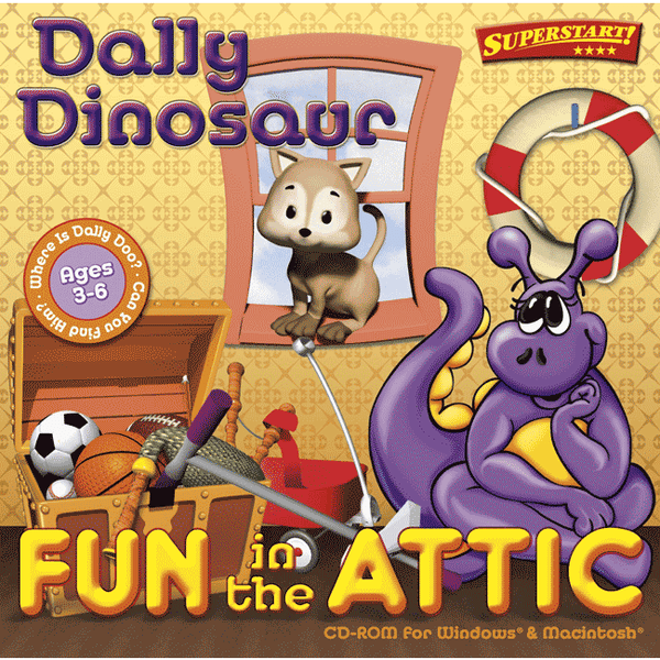 Dally Dinosaur Fun in the Attic