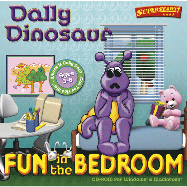 Dally Dinosaur Fun in the Bedroom