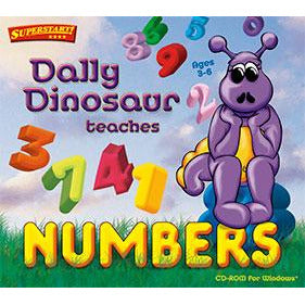 Dally Dinosaur Teaches Numbers