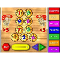 Dally Dinosaur Teaches Numbers (Download)