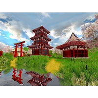 Japanese Tea Garden 3D