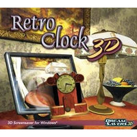 Retro Clock 3D