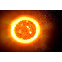 Red Solar Sun 3D