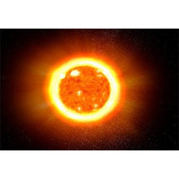 Red Solar Sun 3D