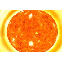 Red Solar Sun 3D