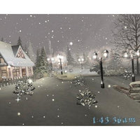 Snowy Winter Cottage 3D