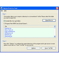 FileList Print-to-Text