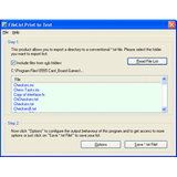 FileList Print-to-Text