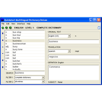 Quickstart Multilingual Dictionary Deluxe