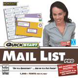 Quickstart Mail List Pro