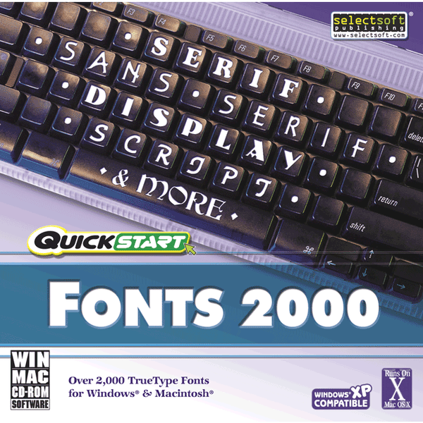 Quickstart Fonts 2000 (Download)