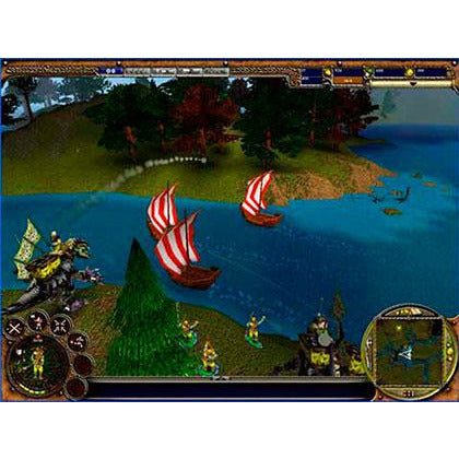 Warrior Kings PC CD-ROM Video Game 2002 Boîte d'origine ouverte avec manuel - France Warrior Kings PC CD-ROM Video Game 2002 Boîte d'origine ouverte avec manuel - France