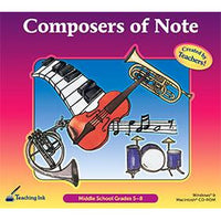 Composers of Note (Gr. 5-8) (Download)
