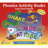 Phonics Activity Books - Long Vowel Sounds (Gr. K-2)