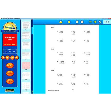 Intermath 5 Step by Step Math: Intermediate Grade 5 (Download) – Selectsoft