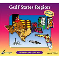 US Geography - Gulf States Region (Grades 4-6) (Download)