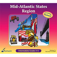 US Geography - Mid Atlantic Region (Grades 4-6)