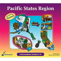 US Geography - Pacific States Region (Grade 4-6) (Download)