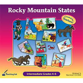 US Geography - Rocky Mountain Region (Grade 4-6) (Download)